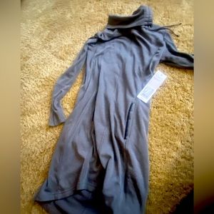 Lole Black Sweatshirt Long Sleeve Turtleneck Call Me Dress size L